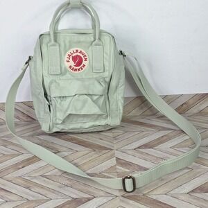 Fjallraven Kanken Sling Shoulder Mint Green Mini Backpack - READ